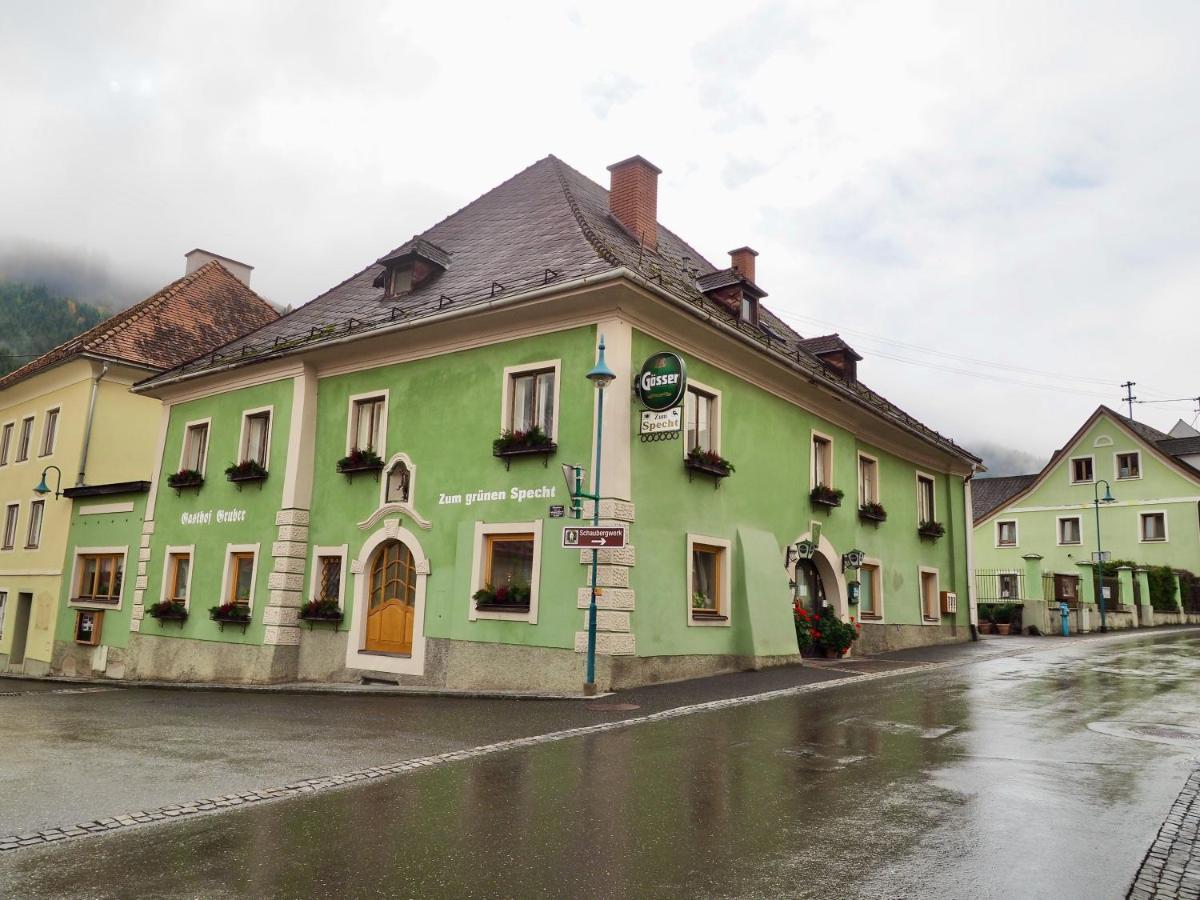 Gasthof Zum Gruenen Specht Oberzeiring Dış mekan fotoğraf